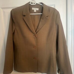 Petite Sophisticate Tan Blazer